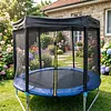 Round Sun Protection Canopy Tear  Weather  Outdoor Protector Multi Purpose Full Coverage Sunshade for Backyard Garden Lawn Patio Use