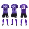 Free Sample Soccer Jersey Custom Purple Color Soccer Uniform Cheap Football Jersey High Quality Maillot De Foot 2025