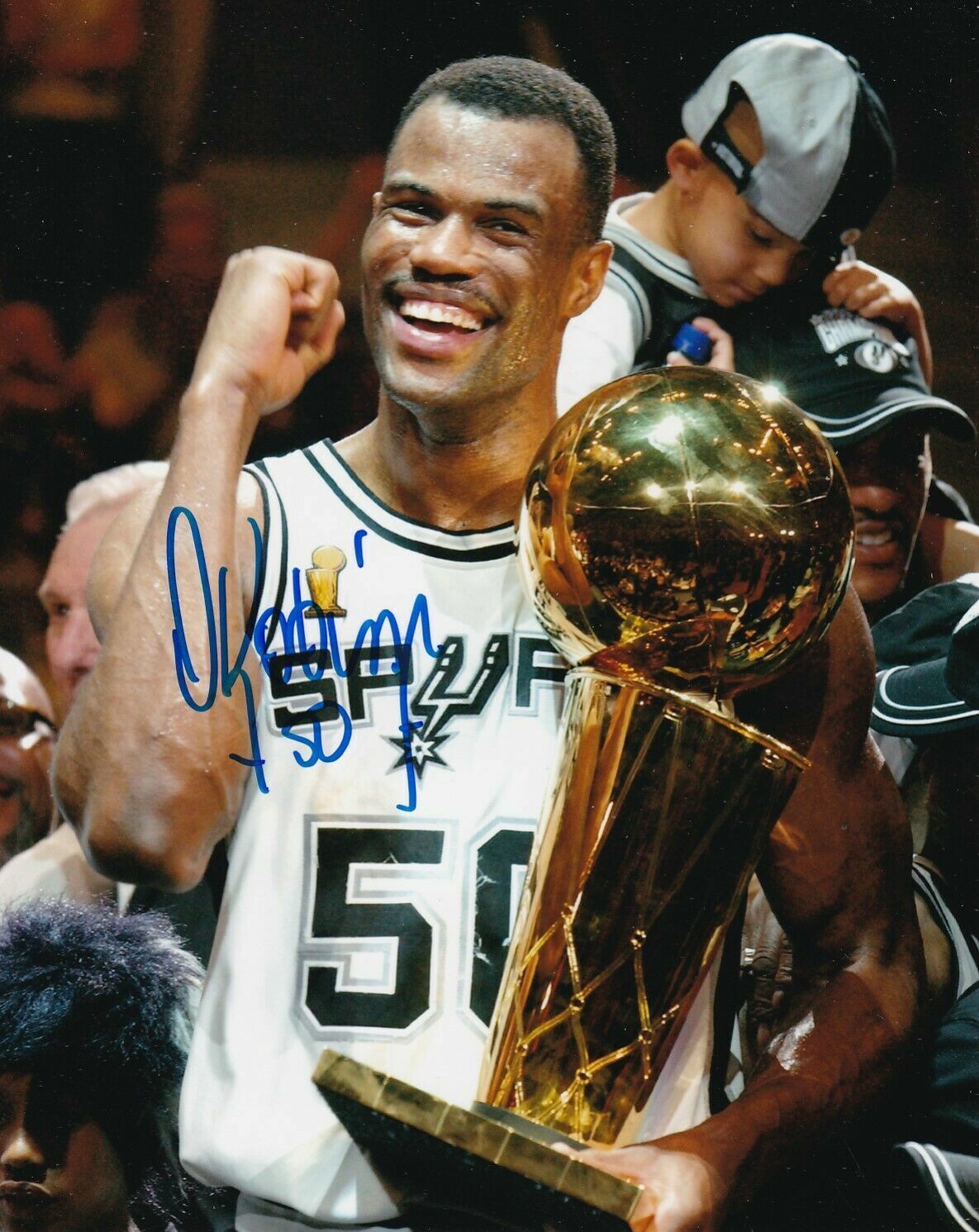 David Robinson Autographed Signed 8x10 Photo Poster painting ( Spurs ) REPRINT