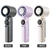 Portable Handheld Personal Turbo Fan USB Rechargeable Cooling Fan 100 Gear Speed