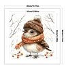 Winter Bird-11CT Stamped Cross Stitch Kit(40x40cm)