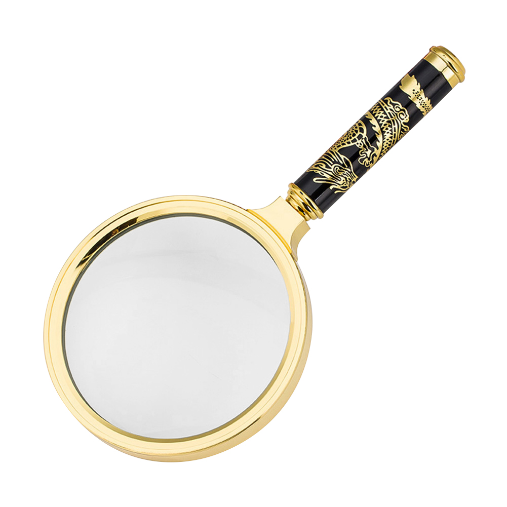 

Detachable Dragon Handle Magnifying Glass Optical Lens Magnifier (100mm), 501 Original