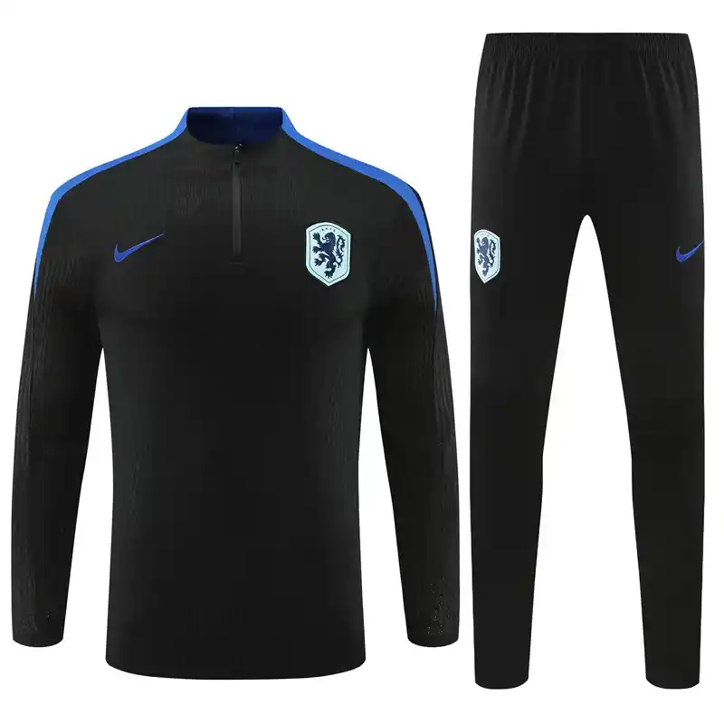 2024 Player Version Netherlands Black Track Jacket