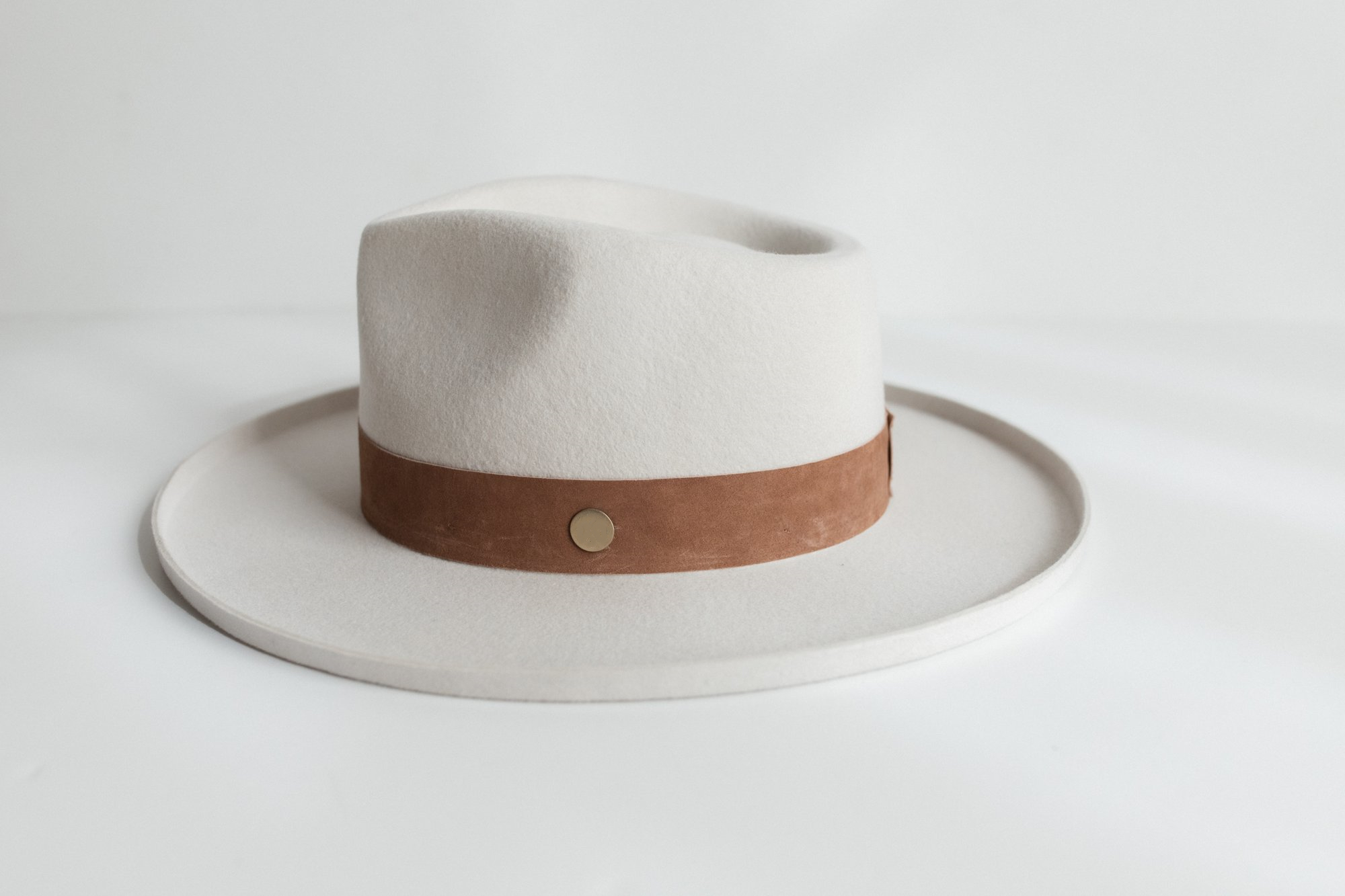 Miller Ranch Fedora -ECHO PARK FEDORA HAT C IVORY