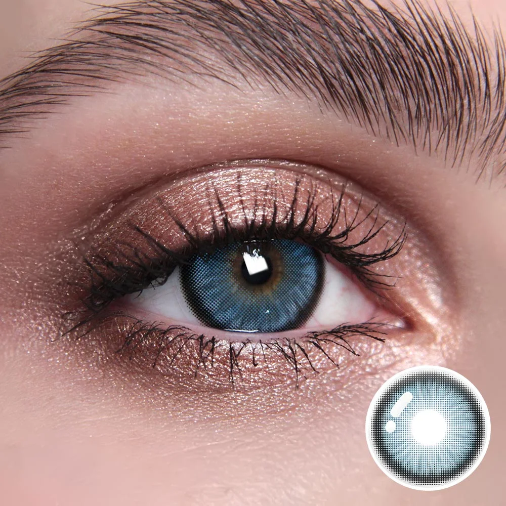 Norko Blue Contact Lenses(12 months wear)