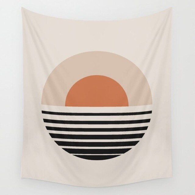 

Wall Tapestry - Sunset Mountain-150*130cm, 501 Original