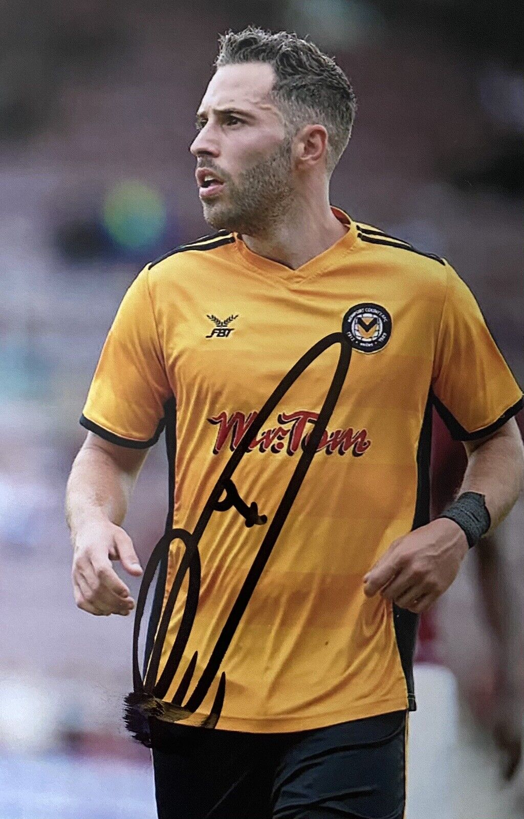 Robbie Willmott Genuine Hand Signed Newport County 6X4 Photo Poster painting