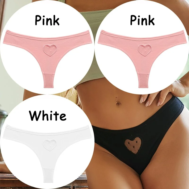 Billionm Lace Panties Cotton Women's Underwear Thong G-String Sexy Lingerie Soft Female Underpants Solid Color Pantys S-XL