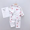 Kid Baby Girl Boy Heart Arrow Print Long Sleeve Pajamas