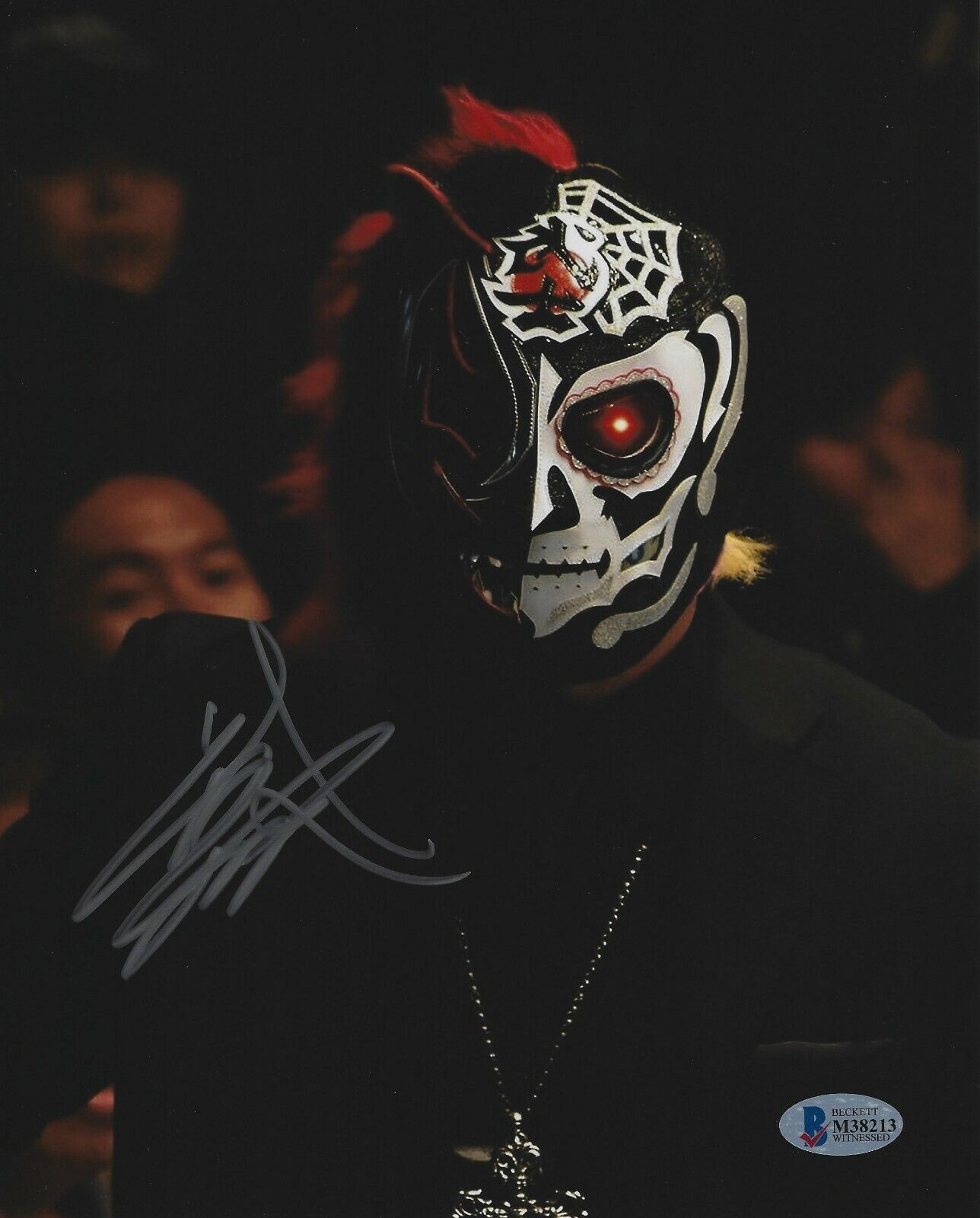 Bushi Signed 8x10 Photo Poster painting BAS Beckett COA New Japan Pro Wrestling Autograph LIJ 2