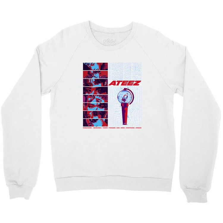 ATEEZ Lightstick Printed Sweatshirt officialateezshop