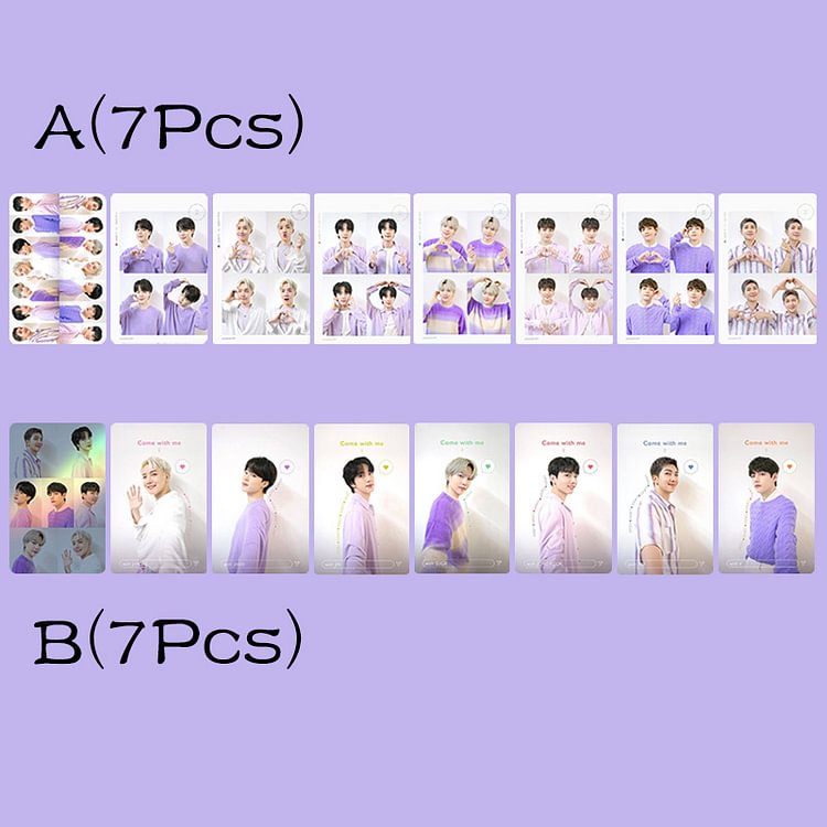 BTS Come With Me Polaroird Card