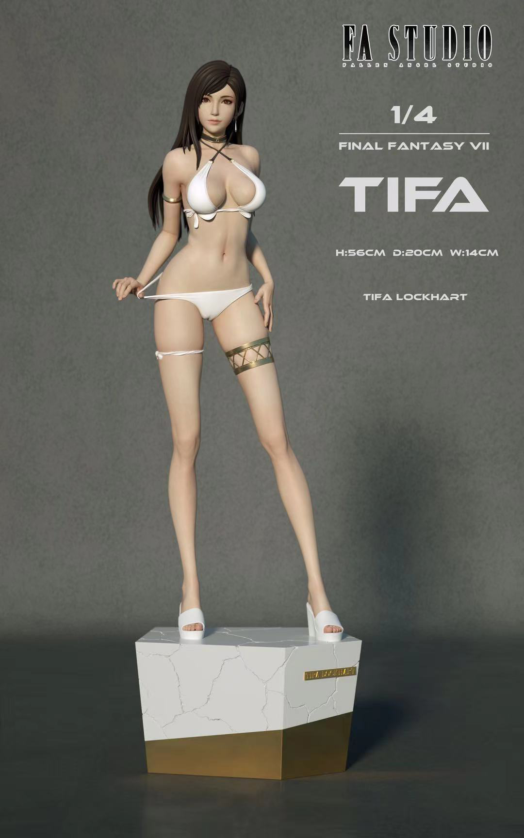 1/4 Scale Tifa Lockheart - (FF7) Final Fantasy VII Resin Statue - FA  Studios[Pre-Order]