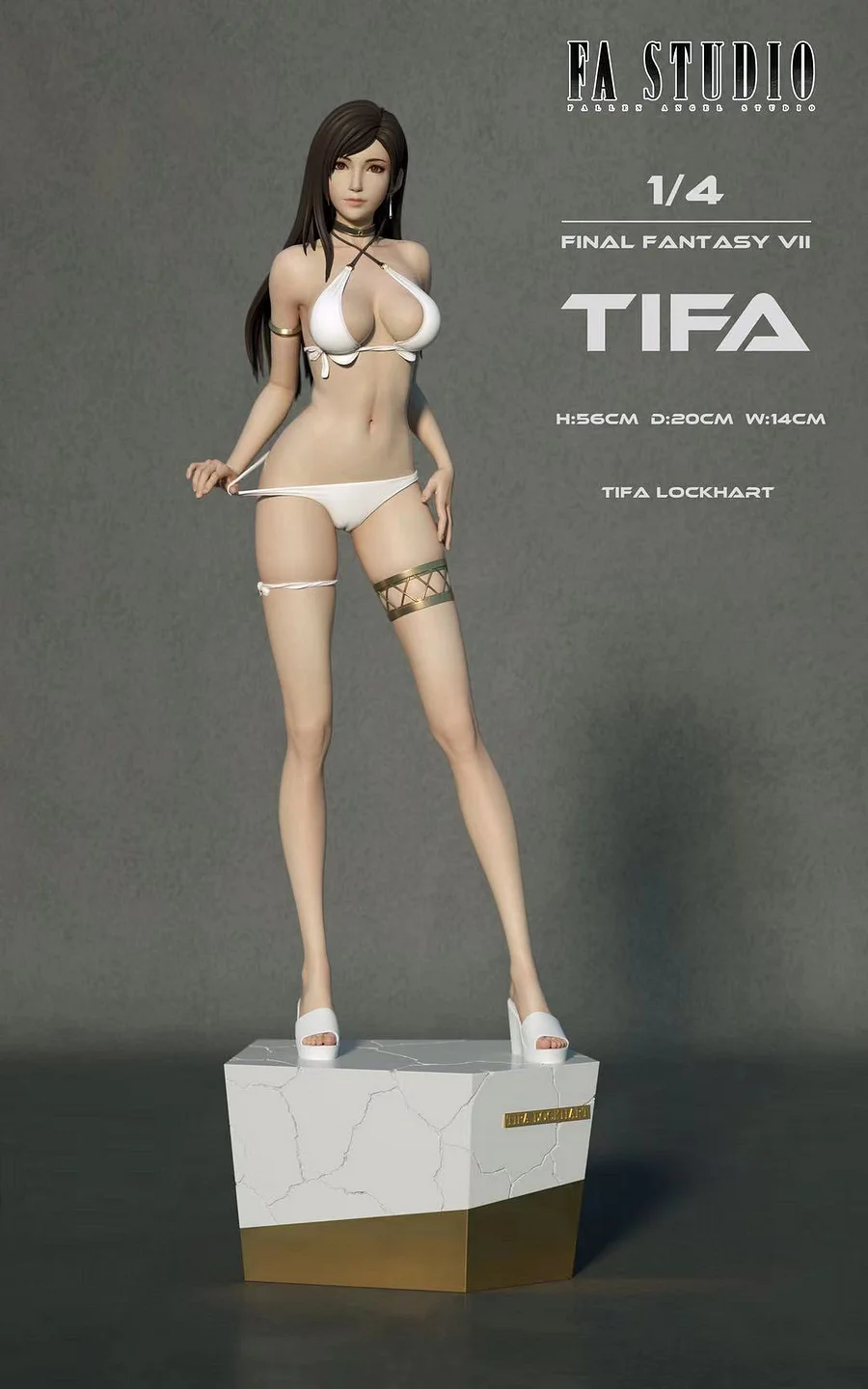 1/4 Scale Tifa Lockheart - (FF7) Final Fantasy VII Resin Statue