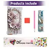 Flower Cat-Partial Special Shaped Diamond Painting 40*70CM (Big Size)