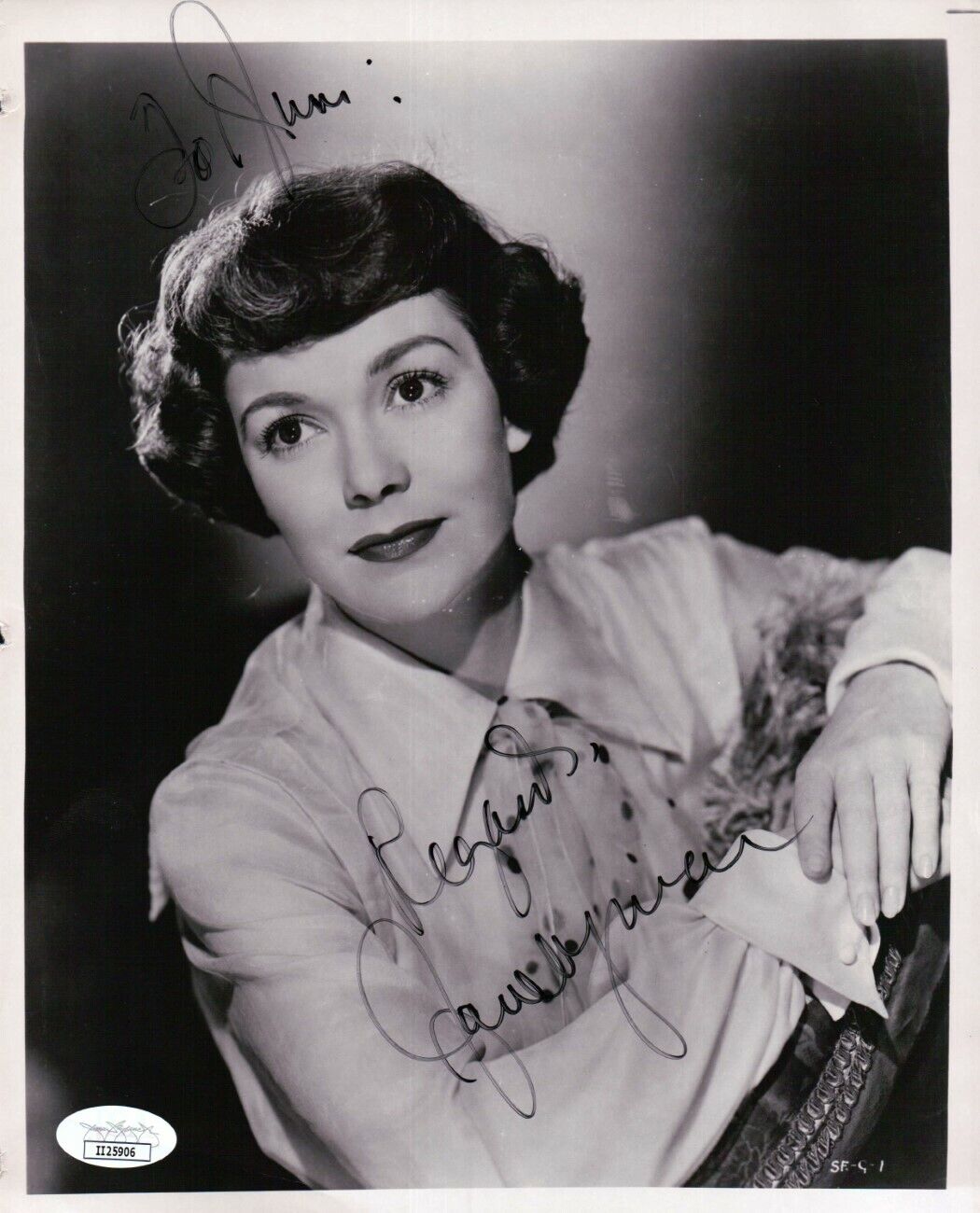 Jane Wyman Signed Autographed 8X10 Photo Poster painting Legendary Actress JSA II25906