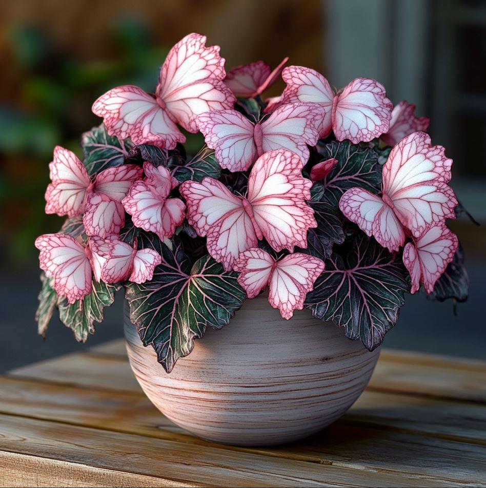#11-Butterfly Begonia Seed Series 🦋🌺