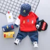 Kid Baby Girls Boys Sets Digital Sport Suits 2 Pcs