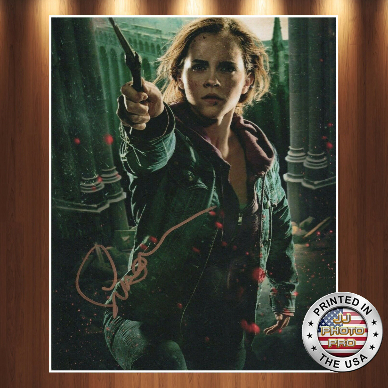 Emma Watson Autographed Signed 8x10 Photo Poster painting (Star Wars Harry Potter) REPRINT