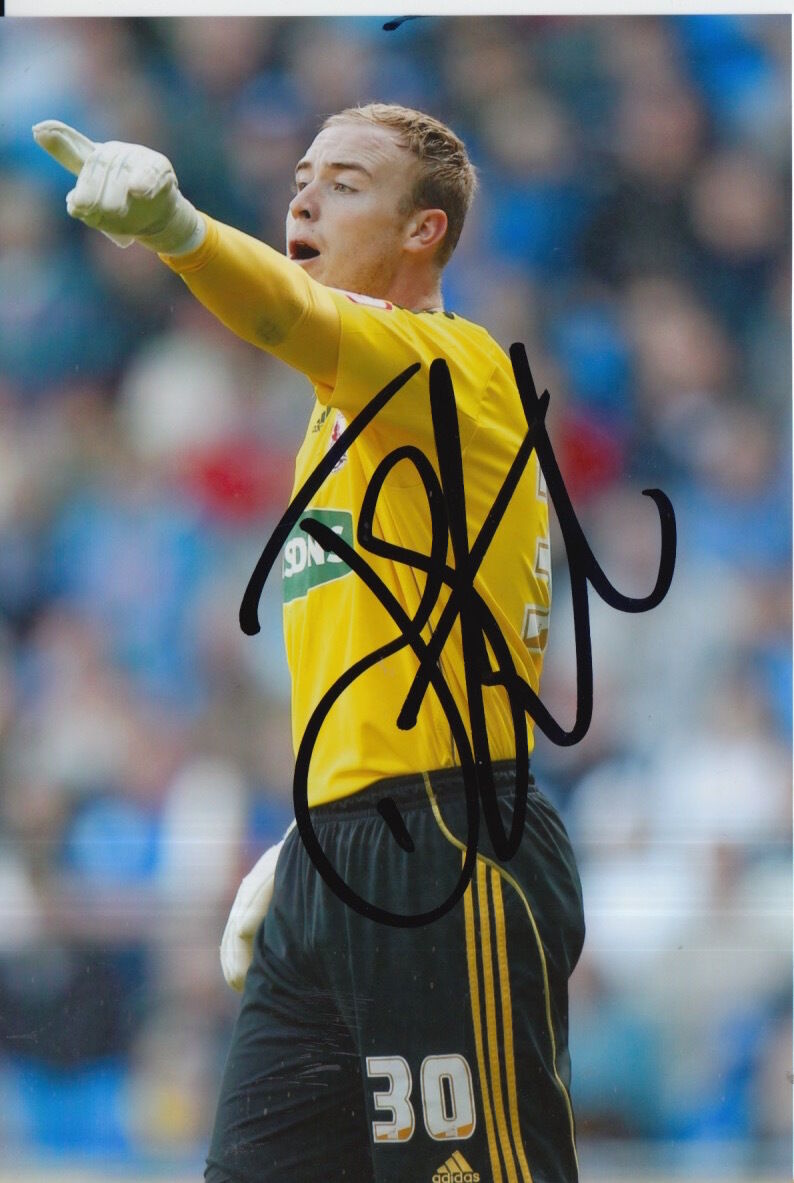 MIDDLESBROUGH HAND SIGNED JASON STEELE 6X4 Photo Poster painting 6.