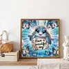 Tortue mignonne-spécial forme diamant peinture-30 * 30cm