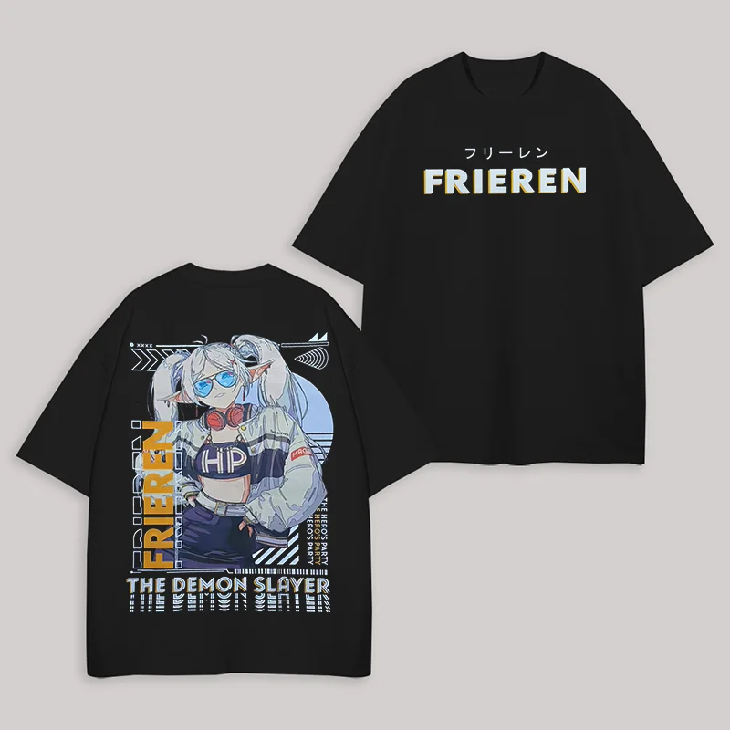 The Demon Slayer Printed Unisex Oversized T-Shirt