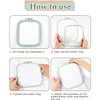 Square Shape Frame Hoop - Cross Stitch Accessories