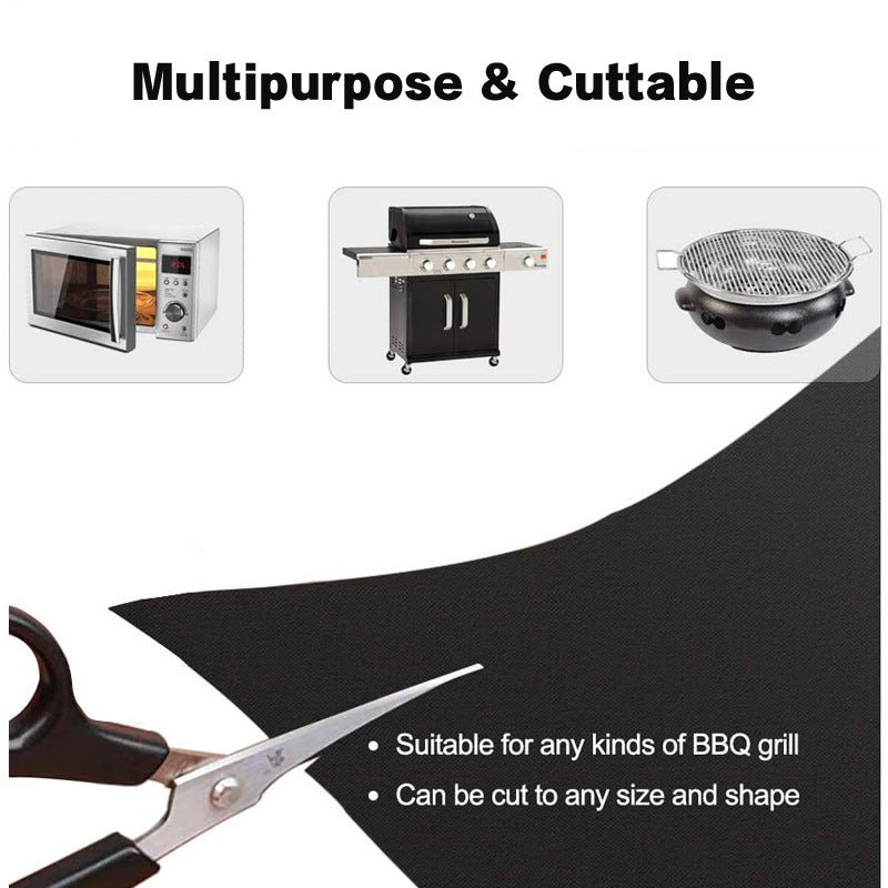 (🔥Last day 45% off)Non-stick BBQ mats can be cut
