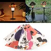 10PCS Outdoor Umbrella Lampshade Kraft Paper Hanging Lantern Cover for Camp Lamp