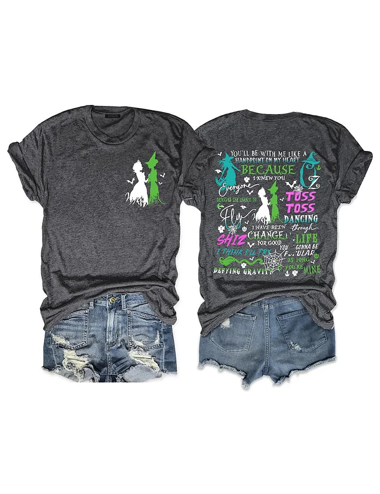 Women's Wicked Broadway A New Musical T-Shirt