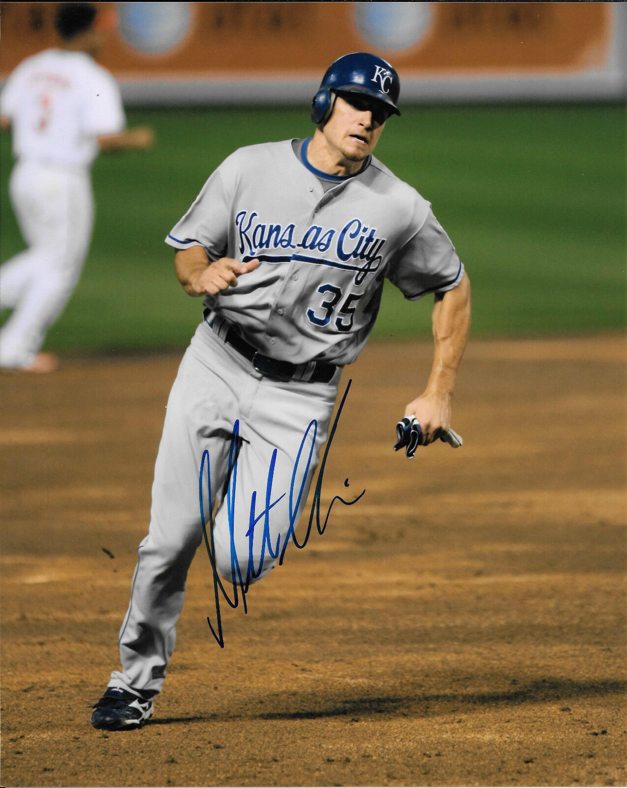 GFA Kansas City Royals * MITCH MAIER * Signed 8x10 Photo Poster painting AD1 COA