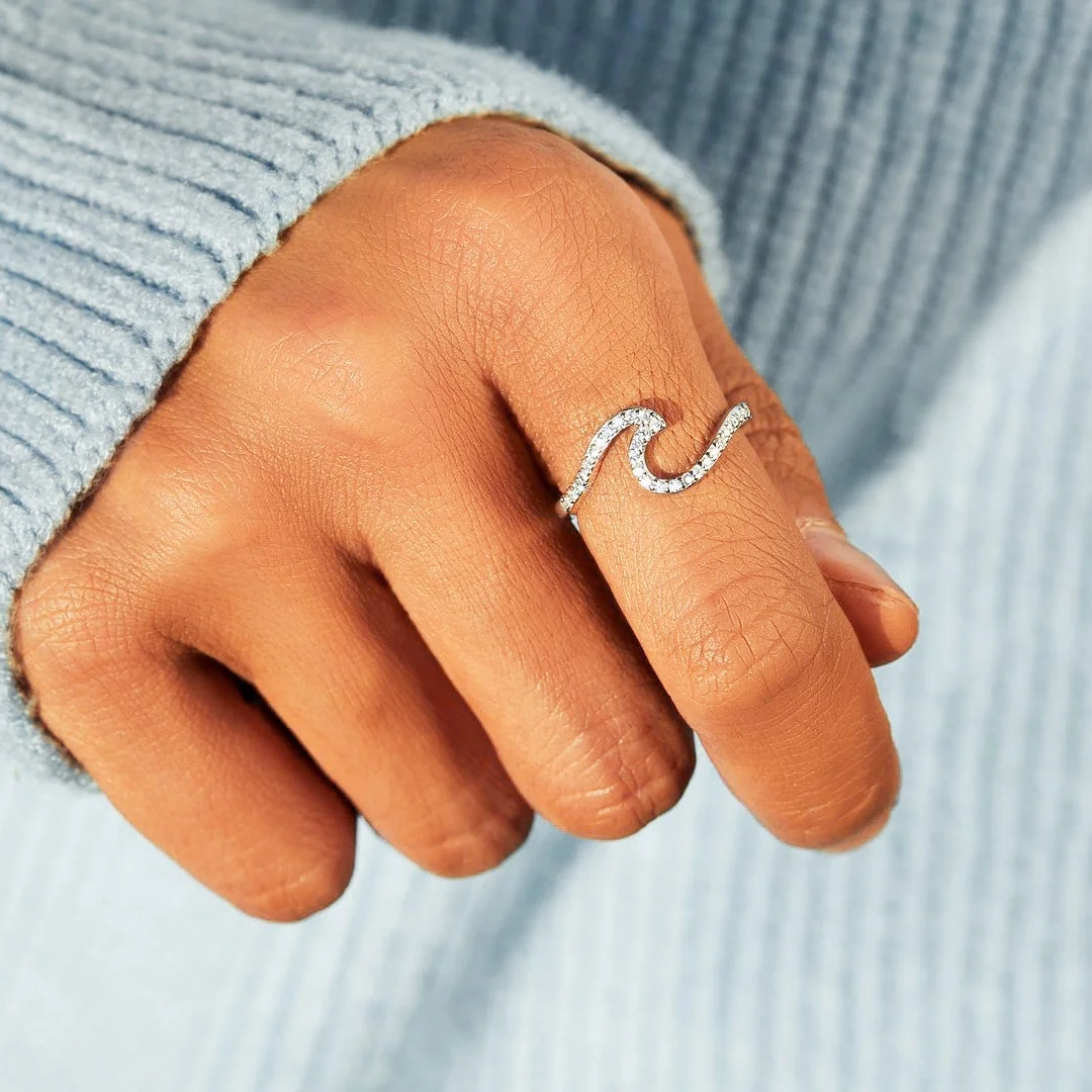 The Memories Will Last Forever Wave Ring
