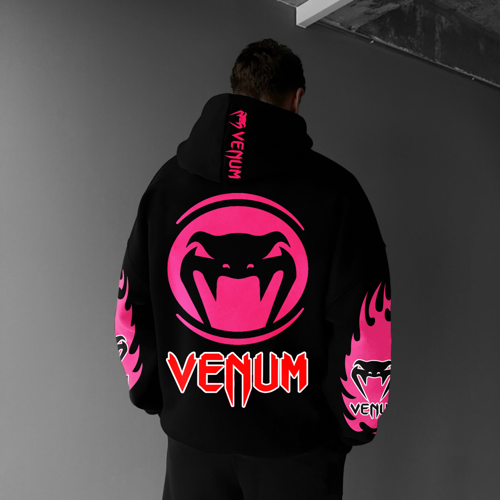 Large Size Loose Comfortable Breathable Hooded Sweatshirt Fitness Sports Extreme Fighting Sweatshirt / TECHWEAR CLUB / Techwear