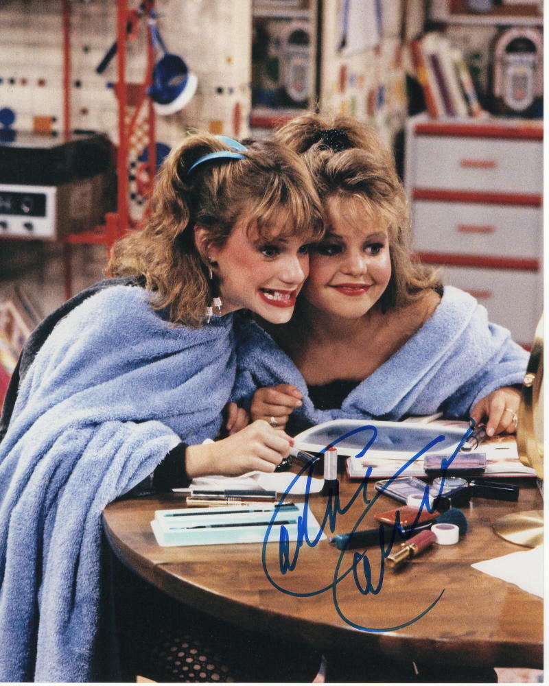 CANDACE CAMERON BURE SIGNED AUTOGRAPH 8X10 Photo Poster painting - DJ TANNER FULL HOUSE, HOT