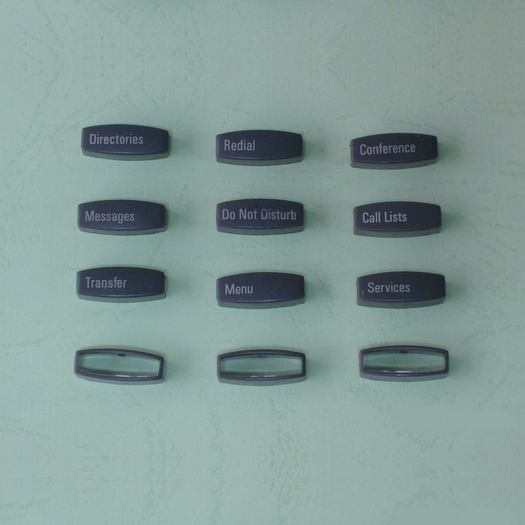 Polycom 500 series removable button set (9 printed btns, 3 clear) Deutsche Aktionsprodukte Full Strike Gmbh