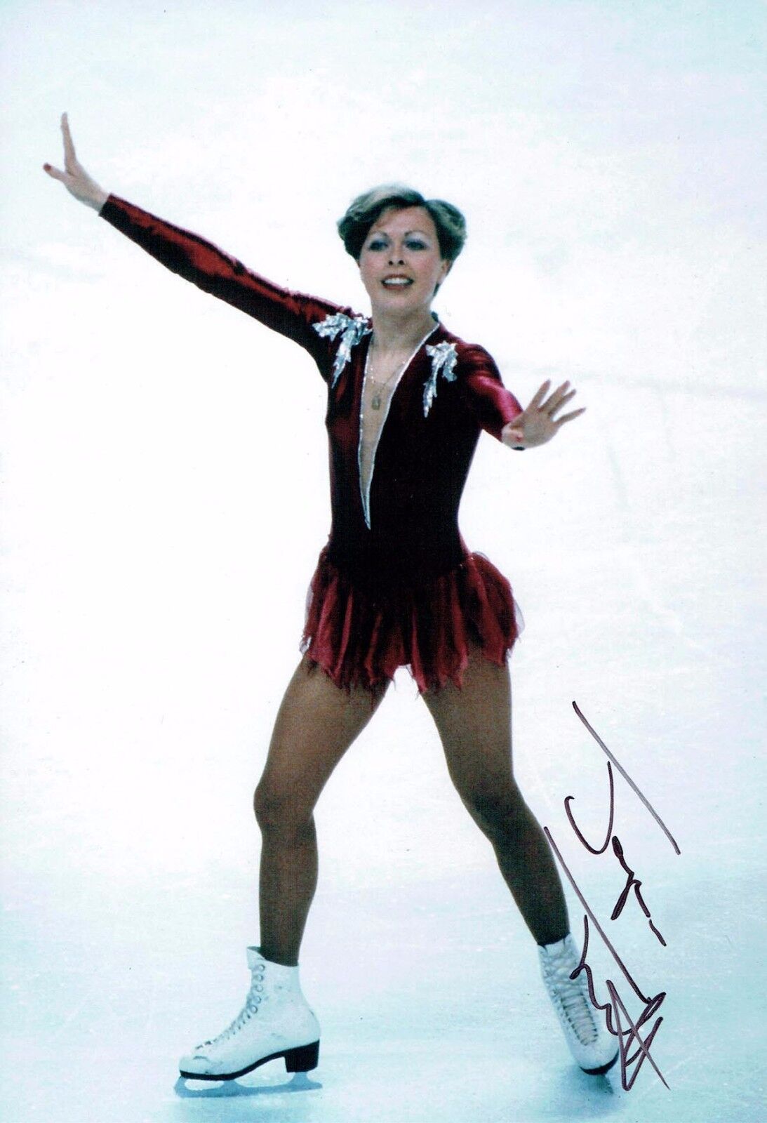 Jayne Torvill SIGNED Autograph 12x8 Photo Poster painting AFTAL COA Ice Dancer Olympic Medalist