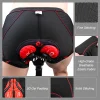 Men's Cycling Shorts Breathable Mesh Cycling Gel Pad Shockproof Underwear Gel Pad Shockproof