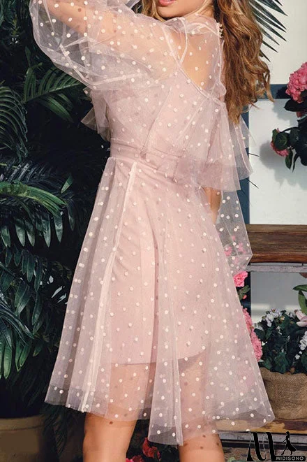 MidiSono - Short A-Line Tulle Party Homecoming Dresses