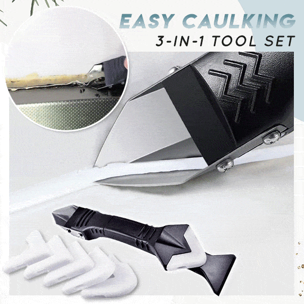 3-in-1 Easy Caulking Tool (Set of 7)