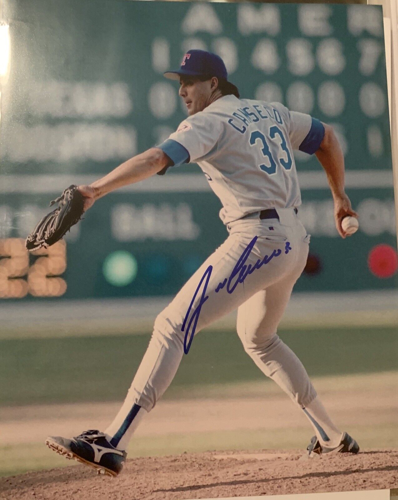 Jose Canseco Signed 8x10 Photo Poster painting Pic Auto A’s Rangers