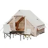 [US Local Warehouse] Inflatable Camping Tent with Pump Waterproof Oxford Blow Up Tent for Outdoors