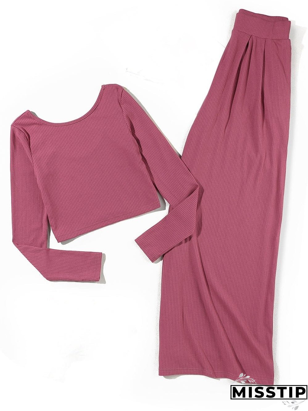 Comfortable Knit Set: Perfect for Lounging or Going Out