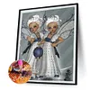 Diamond Painting -DIY Round Drill Cartoon Girl