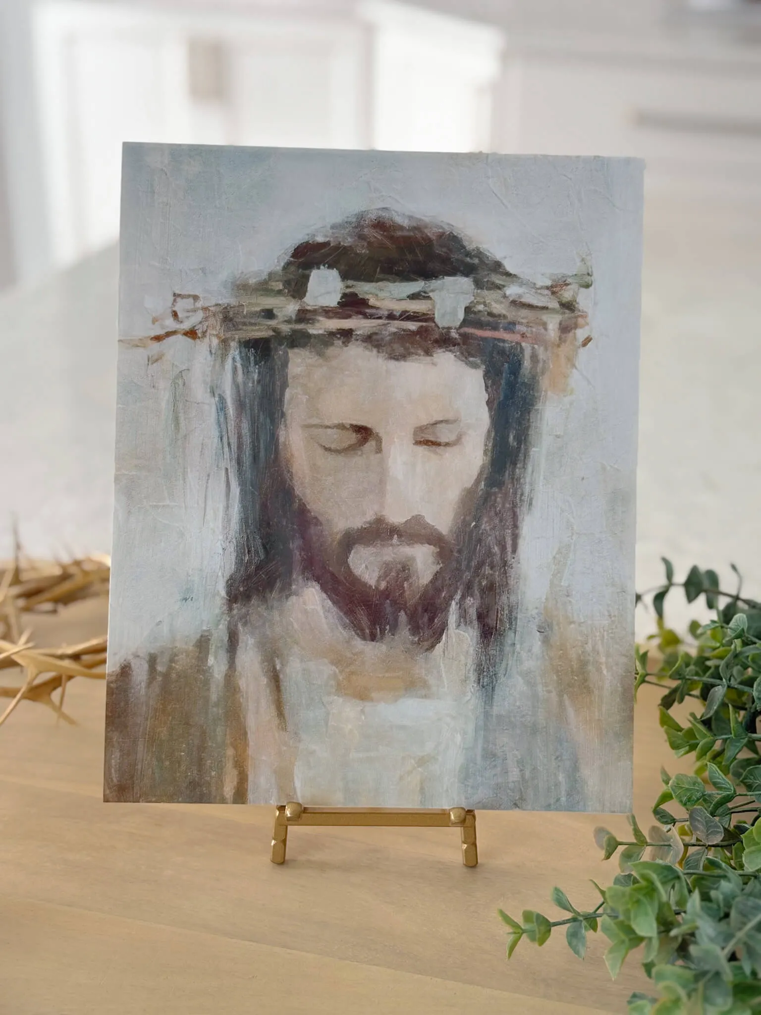 A King's Humility - Print