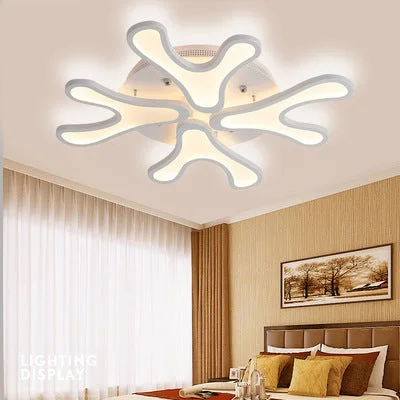 Living Room LED Creative Antlers Fashion Atmosphere Bedroom Dining Room Ceiling Lamp Post-modern Simple Lamps