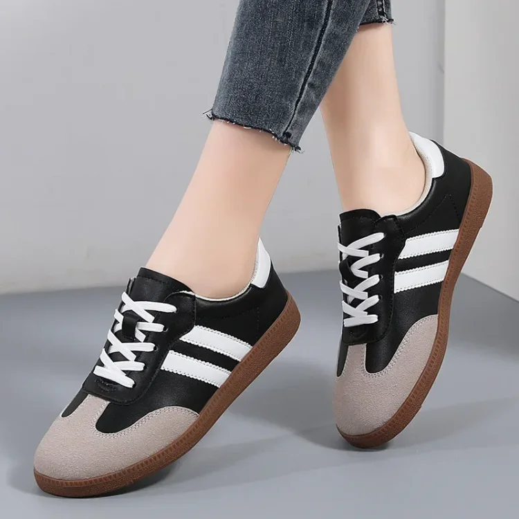 Casual Flat Shoes Women's Sports Board Shoes White Shoes Women's  1688 Stunahome.com