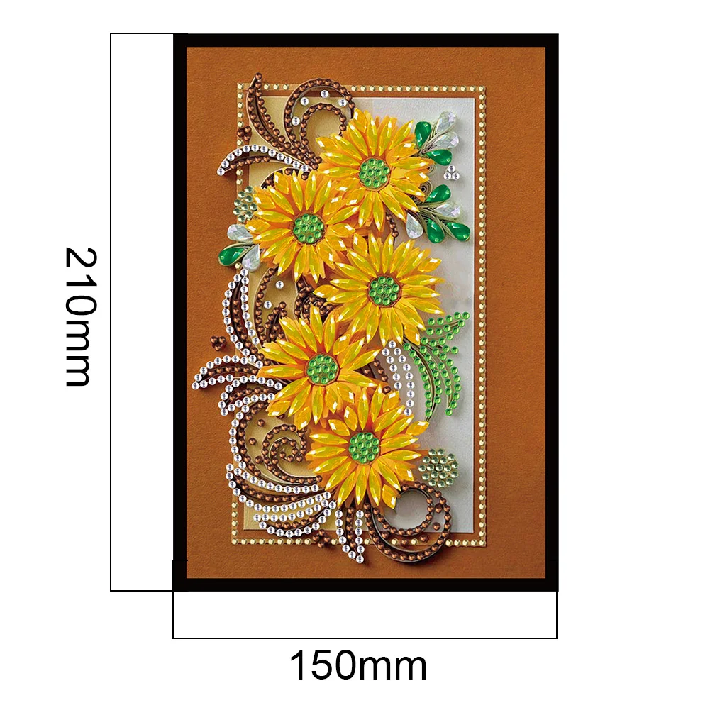 Special Shaped Diamond Painting 50 Pages A5 Notebook DIY Sketchbook【No Strip】