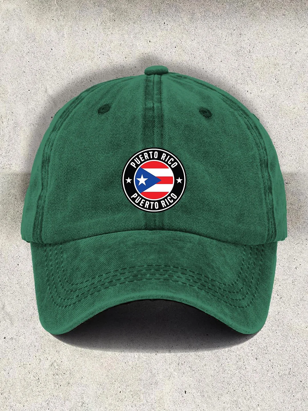 Puerto RicoDtmf Print Baseball Cap