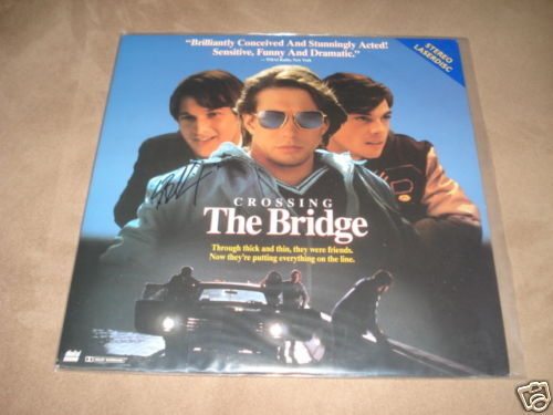 Stephen Baldwin Signed The Bridge Laser Disc Photo Poster painting