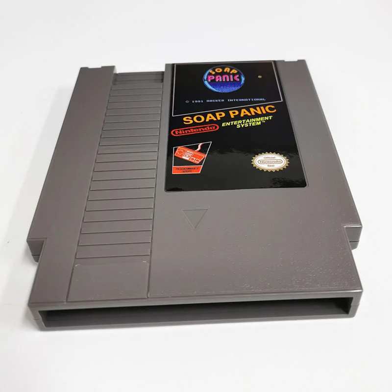 Soap Panic For Nintendo NES - 8 Bit Game Cartridge